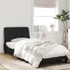 The Living Store Bettgestell mit LED-Leuchten Schwarz Produktbild-Vorschau 6