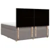 Boxspringbett mit Matratze Taupe 200x200 cm Stoff Produktbild-Vorschau 6