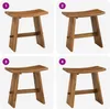 vidaXL Koupelnová stolička hnědá 50 x 29,5 x 50,5 cm Náhled obrázku produktu 4