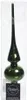 Christbaumspitze Glas 26cm piniengrün glänzend Produktbild-Vorschau 3
