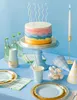 Candele per torta Kudrlinka, mix, 8pz Party Deco Anteprima dell’immagine prodotto 9