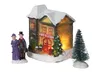 Weihnachtsdorf mit LED Licht - 10 teilig - Christmas Produktbild-Vorschau 2