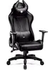 A black gaming chair with devil horns on the headrest. Náhľad obrázku produktu
