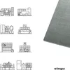 STEGU Quadrato Pannello imbottito Jersey Grigio chiaro Anteprima dell’immagine prodotto 11