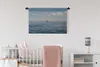 MuchoWow® Wandteppich Wandbehang Wal - Meer - Schwanz 90x60 Produktbild-Vorschau 2