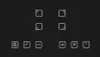 A collection of icons on a black background. Anteprima dell’immagine prodotto
