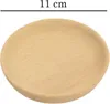 Kleiner Holz Teller 11 cm geölt für Kinder zum Spielen Produktbild-Vorschau 3