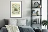 MuchoWow® Gerahmtes Poster Meerestiere - Muschel - Vintage Produktbild-Vorschau 2