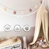 Handgemachte Wimpelkette aus Musselin Kinderzimmer Gold Produktbild-Vorschau 5