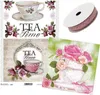 Decoupage-Starterset mit Teedose Produktbild-Vorschau 2