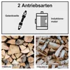 Scheppach Black Holzspalter LOGS25ZW - 25t | 400V Motor & Produktbild-Vorschau 4