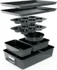 An exploded view of a set of baking pans, showing different shapes and sizes. Produktbild-Vorschau