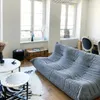 Sofa Liegesessel Sessel mit Armlehnen Schlicht Wohnzimmer Produktbild-Vorschau 2