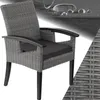 tectake® Rattan Stuhl Rosarno mit Holzgestell inklusive Produktbild-Vorschau 9