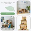 Omgoods - Coffret de rangement en bois , ensemble de 3, Voir les images du produit 5