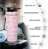Protein Shaker Edelstahl 750ml mit Kugel für cremige Shakes Produktbild-Vorschau 4