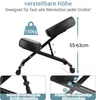 Kniehocker mit feststellbaren Rollen, Kniestuhl Produktbild-Vorschau 3