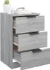 vidaXL Table de nuit Gris Sonoma 40x36x65 cm Voir les images du produit 8
