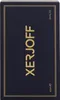 A dark blue box with gold lettering for Xerjoff perfume. Voir les images du produit