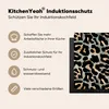 KitchenYeah© Herdabdeckplatte Tiermuster - Panther - Luxus Produktbild-Vorschau 6