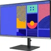 A Samsung monitor displaying a colorful, abstract graphic design. Produktbild-Vorschau