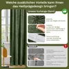 2er Set Samtvorhang Kräuselband 132x213cm Prägemuster Produktbild-Vorschau 6