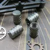 Schrader Ventilkappen; Aluminium Komfort; 4er Set; Farbe: Produktbild-Vorschau 3