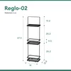 Mai & Mai Badezimmerregal stehend Badregal Standregal Produktbild-Vorschau 8