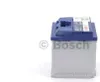 A Bosch car battery is shown against a white background. Produktbild-Vorschau