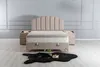 LORA Polsterbett  140x200  - Farbe: Beige - Set:  Produktbild-Vorschau 3