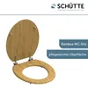 SCHÜTTE Bambus WC-Sitz NATURAL BAMBOO Produktbild-Vorschau 4