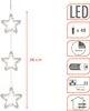 Décoration de Noël LED pour l'extérieur 3 étoiles avec Voir les images du produit 2