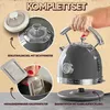 ProfiCook Wasserkocher 1,7L im stilvollen Vintage-Design - Produktbild-Vorschau 3