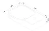FACKELMANN Waschbecken links Gäste-WC / Waschtisch aus Produktbild-Vorschau 6