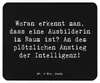 Mr. & Mrs. Panda Mauspad Spruch Ausbilderin Intelligenz - Produktbild-Vorschau 1