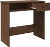 vidaXL Psací stůl hnědý dubový vzhled 80x40x75 cm výrobek z Náhled obrázku produktu 5
