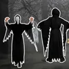 Ghostface-Kostüm für Kinder, XL, Schwarz, mit Kapuze Produktbild-Vorschau