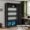 Aktenschrank abschließbar 180 x 90 x 40 cm Produktbild-Vorschau 7