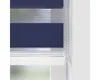 SOLUNA Doppelrollo D-R11 Noah mit weißer Kassette blau Produktbild-Vorschau 4