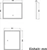 LED Badspiegel Badezimmerspiegel 60x50 mit Beleuchtung Produktbild-Vorschau 7