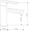 Mexen Sabre R62 Badewannenset, Chrom - 72103R62-00 Produktbild-Vorschau 2