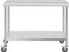 Expondo Royal Catering Tavolo in acciaio inox con rotelle - Anteprima dell’immagine prodotto 4