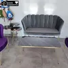 Luxus Couchtisch Set 4-Teilig Marmor Design Schwarz Weiß Produktbild-Vorschau 7