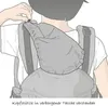 A person is shown adjusting a hood on a baby carrier from behind. Produktbild-Vorschau