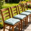 Cuscini per sedie Relaxdays, set da 4, 40x40 cm, cuscini Anteprima dell’immagine prodotto 2
