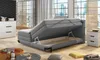 Designer Bett Schlafzimmer Betten Textil Hotel Luxus Produktbild-Vorschau 2