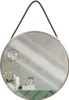 Dekoracyjne lustro wiszące, rama w kolorze złotym, Ø 38 cm Podgląd zdjęcia produktu 3