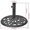 vidaXL Sonnenschirmständer Gusseisen 12 kg 48 cm Produktbild-Vorschau 7