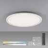 LED-Deckenleuchte - Weiß - Ø 60 cm - Kunststoff - Metall - Produktbild-Vorschau 14