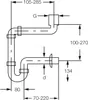 HAAS PP Waschtisch-Möbel-Raumsparsiphon  1 12 &1 1/4, DN Produktbild-Vorschau 2